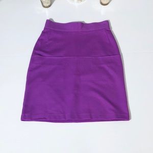 Purple Pencil Skirt